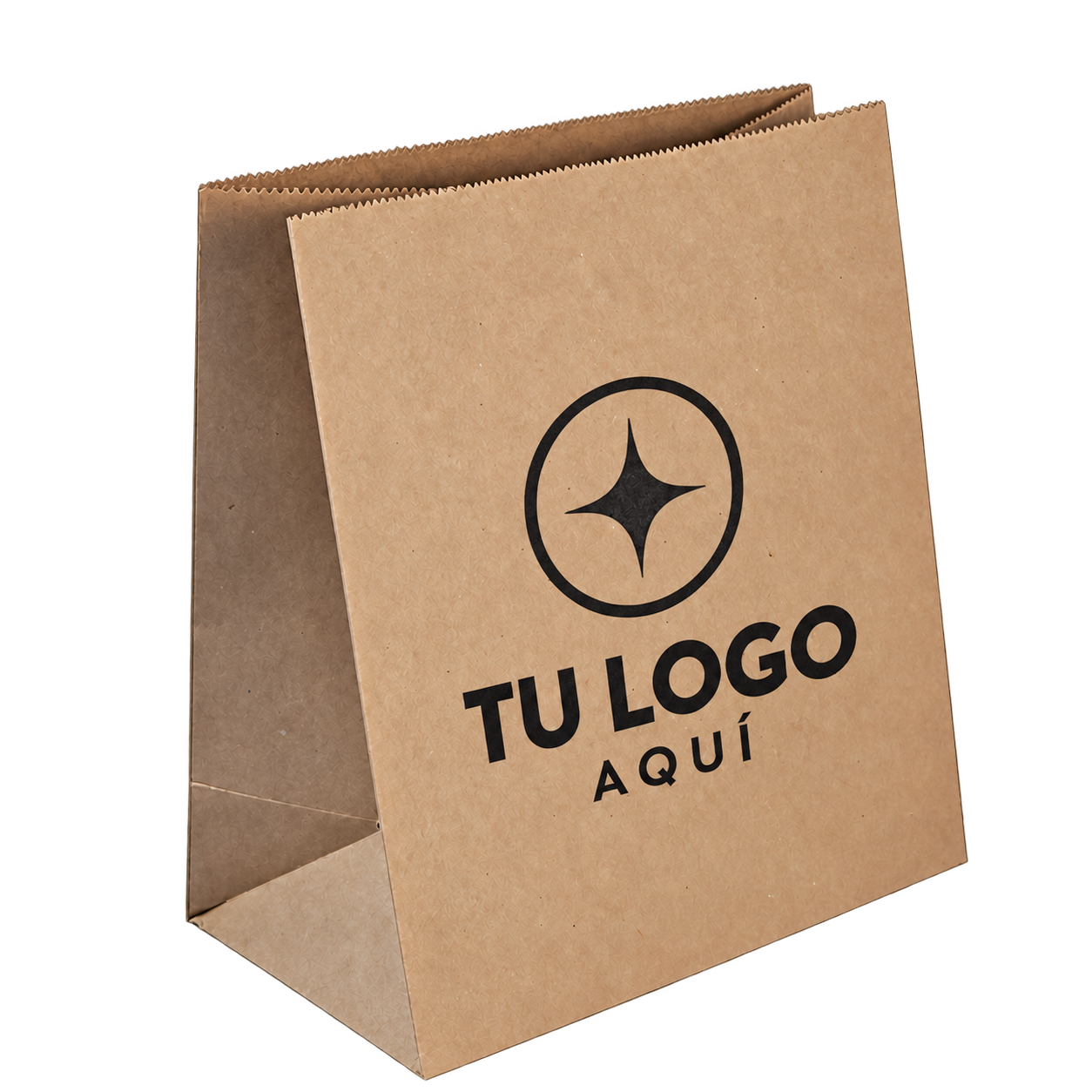 Bolsa personalizada con impresión de ejemplo