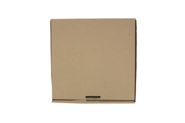 Caja de pizza color kraft